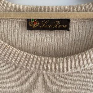 Loro piana cashmere sweater